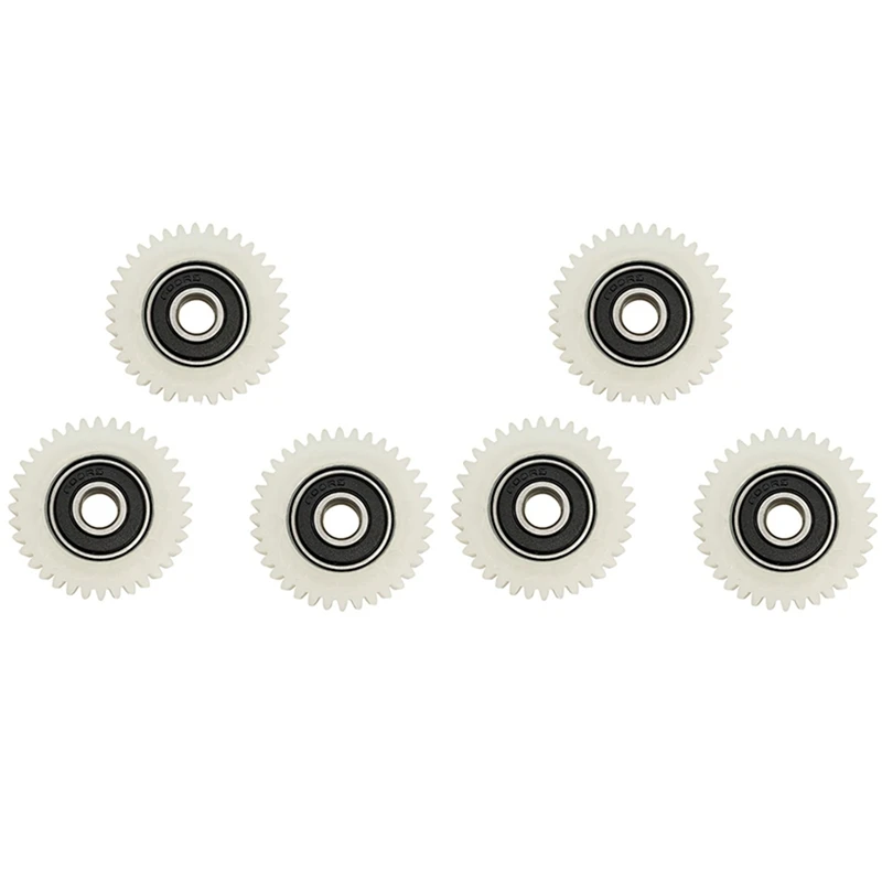

6Pcs 36 Teeth 38Mm Nylon Electronic Motor Gear Ball Bearing Gears For Bafang Electric Bike Bicycle
