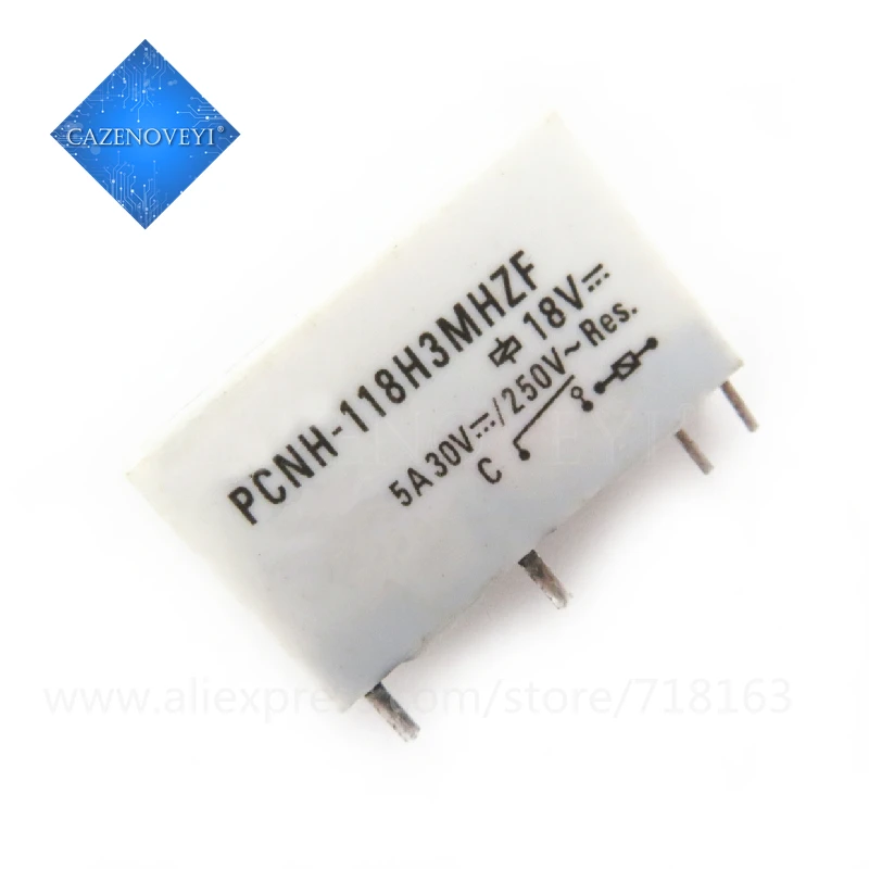 Реле мощности PCNH-118H3MHZF 4pin 5A 18VDC 24VDC