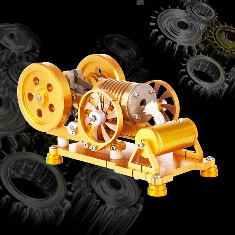 

Stirling Engine Model High-power Fire-absorbing Steam Alcohol External Combustion Thermal Power Toys Scientific Research Toys