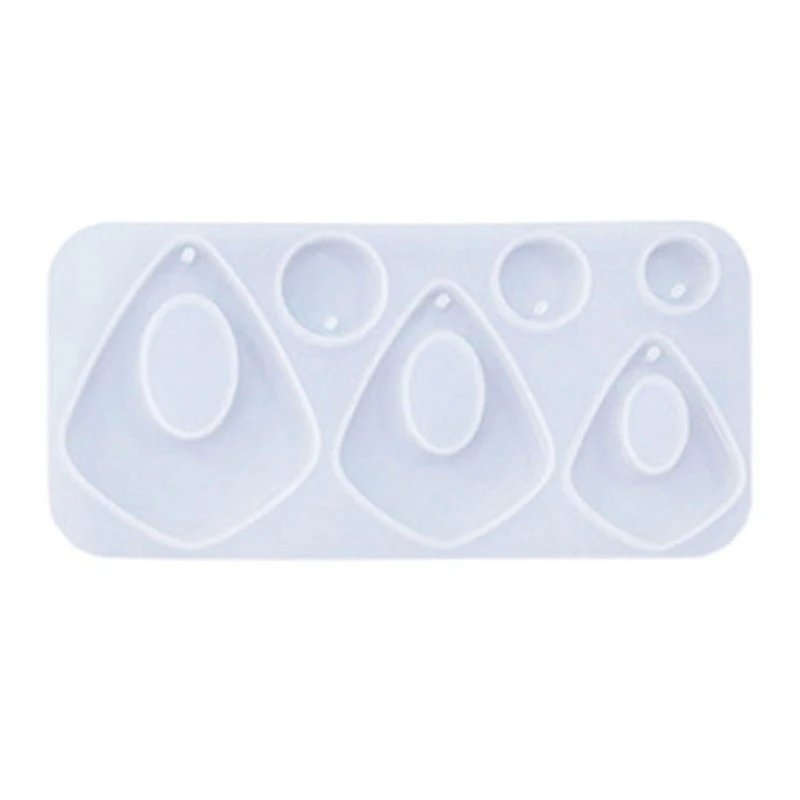 

Форма для кулона Глиняные формы Силиконовые формы для сережек с отверстиями Силиконовый материал Ушной крючок Подарок для своими