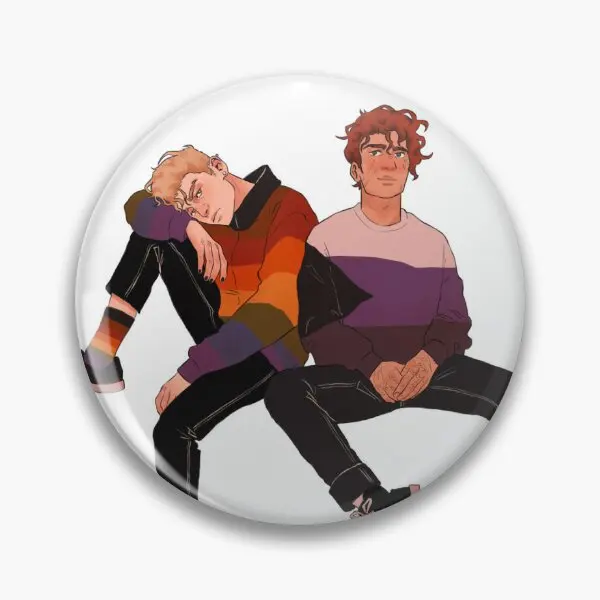 Andreil Pride мягкая булавка на пуговицах мультяшный металлический значок лацкан