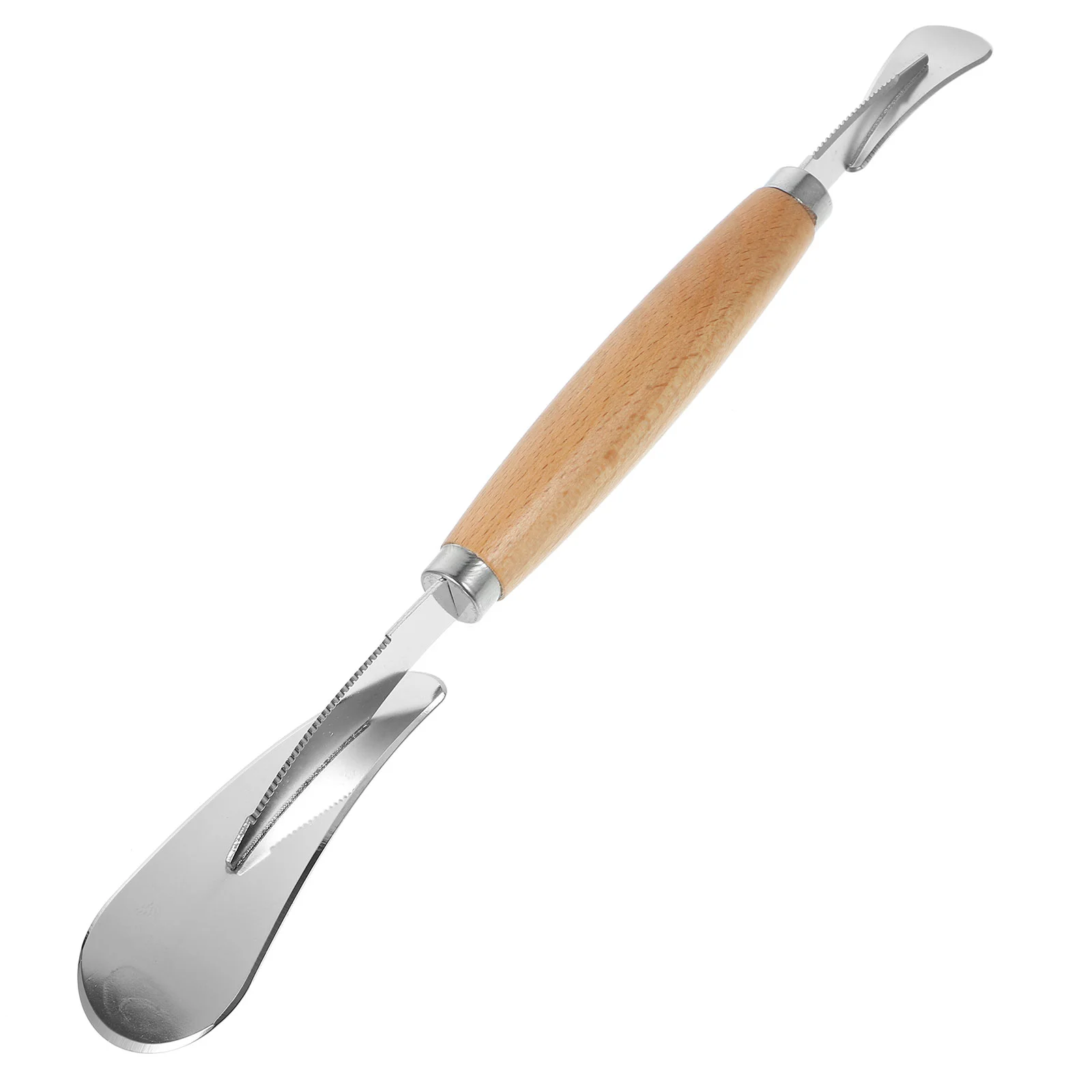 

Bottle Opener Kitchen Fruit Peelers Multifunction Stainless Steel Wood Vegetable Multi-functional Orange House Grapefruit