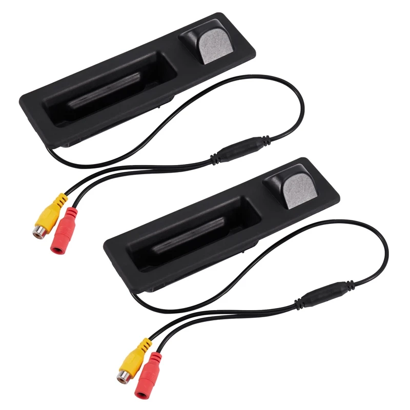 2X Car Trunk Handle Reversing 170° Rear View Camera for Bmw 3 5 X3 Series F10 F11 F25 F30 1 |