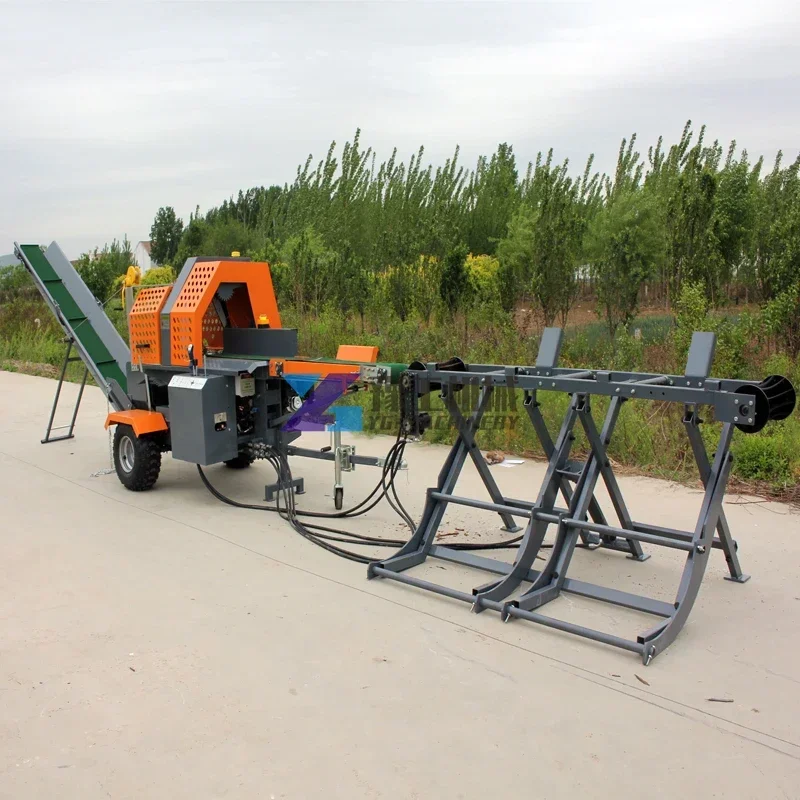 Древесный комбайн на бензине 20 тонн