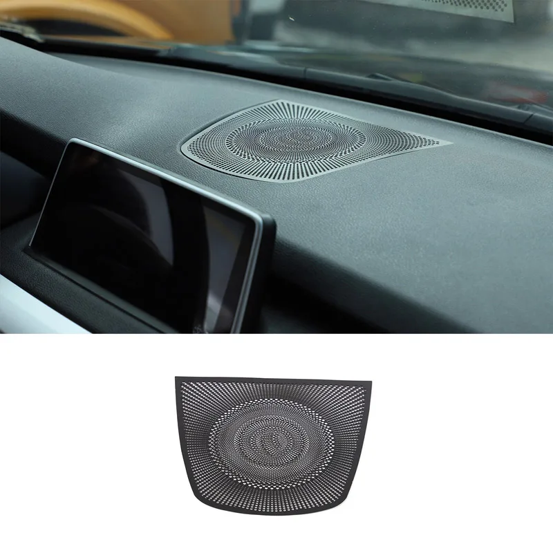 

Car Styling Audio Speaker Dashboard Loudspeaker Cover Sticker Trim For BMW X5 X6 E70 E71 F15 G05 2008-2022 Interior Accessories