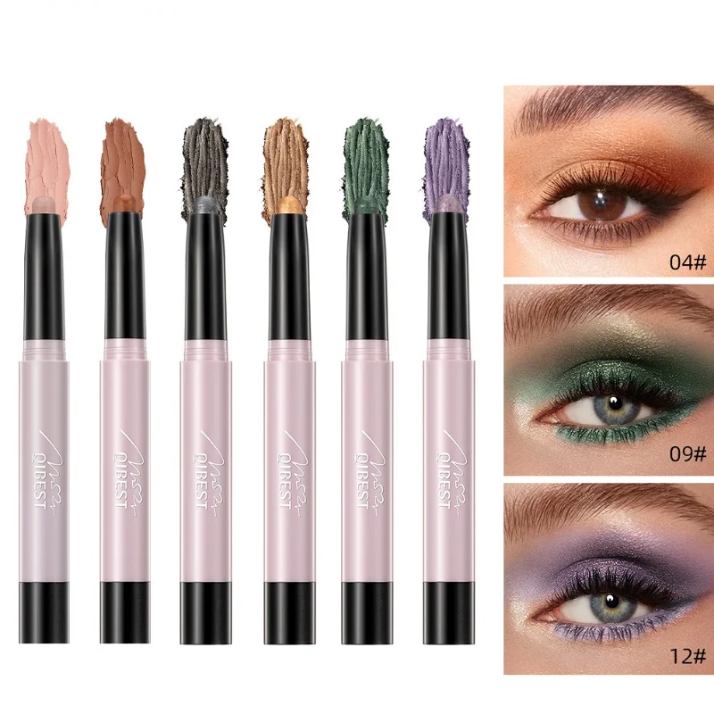 

Waterproof Lazy Eye Shadow Stick Easy To Apply Makeup Non-staining Highlighting of Under-eye Silkworm Highlight Eyeshadow Stick