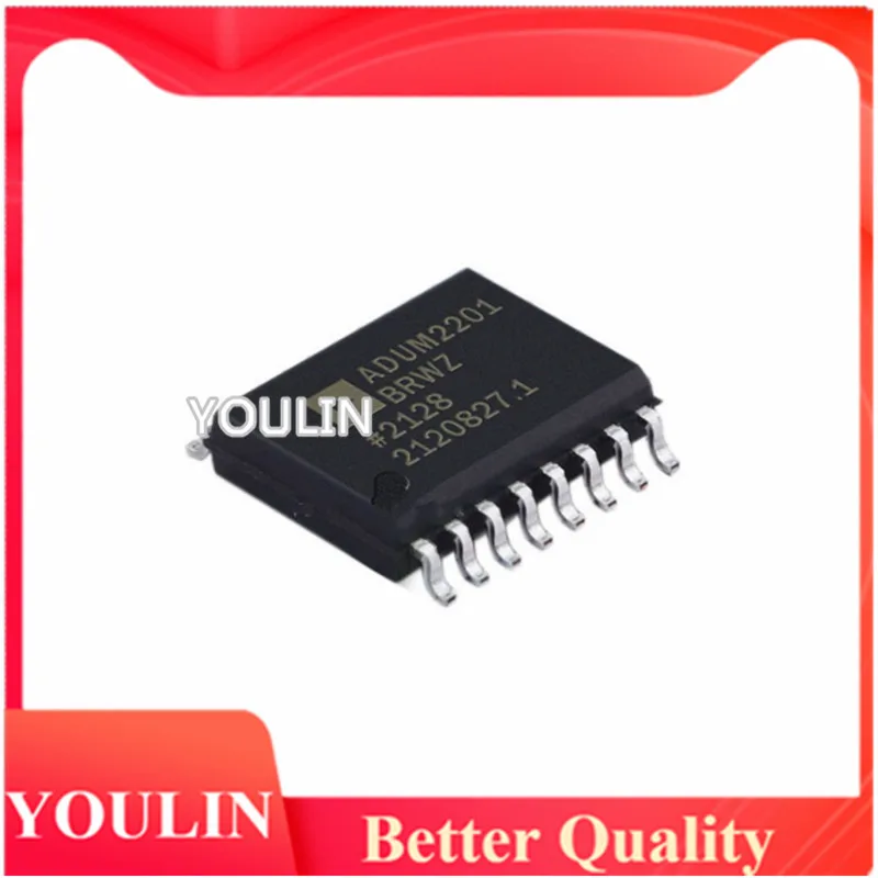 

3pcs New original product ADUM2201BRWZ ADUM2201B digital isolator chip SOP-16 chip