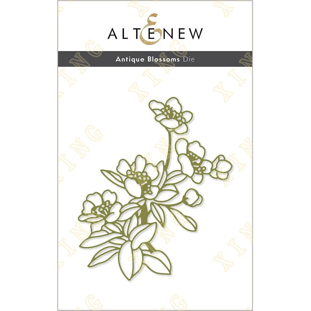 

Antique Blossoms Metal Craft Cutting Dies Diy Scrapbook Paper Diary Decoration Card Handmade Embossing New Product for 2022