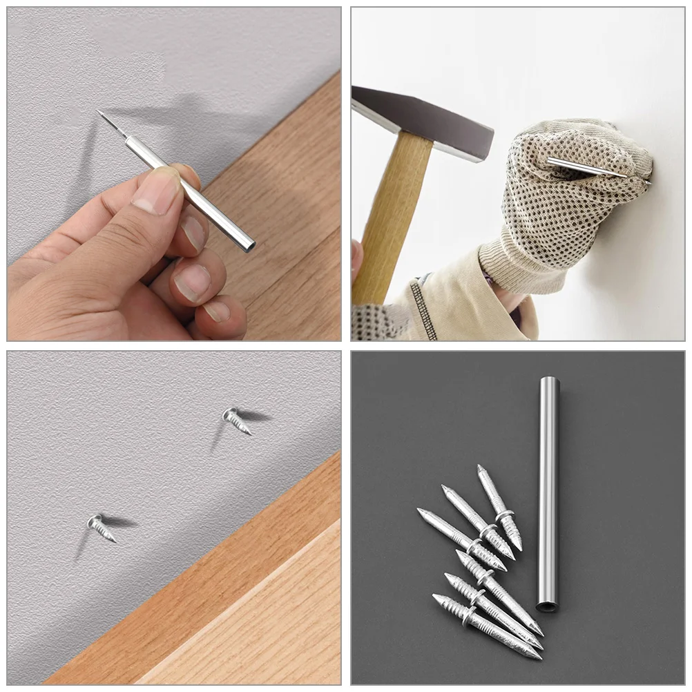 200 шт. маникюрный рукав железные ногти двуглавый остроконечный комплект двойной