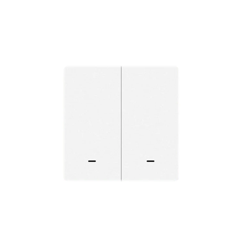 

Moes Smart Light Switch Tuya ZigBee With/NO Neutral Wire Light Switch 2 CH Smart Home Smart Life APP Control Alexa Google YANDEX