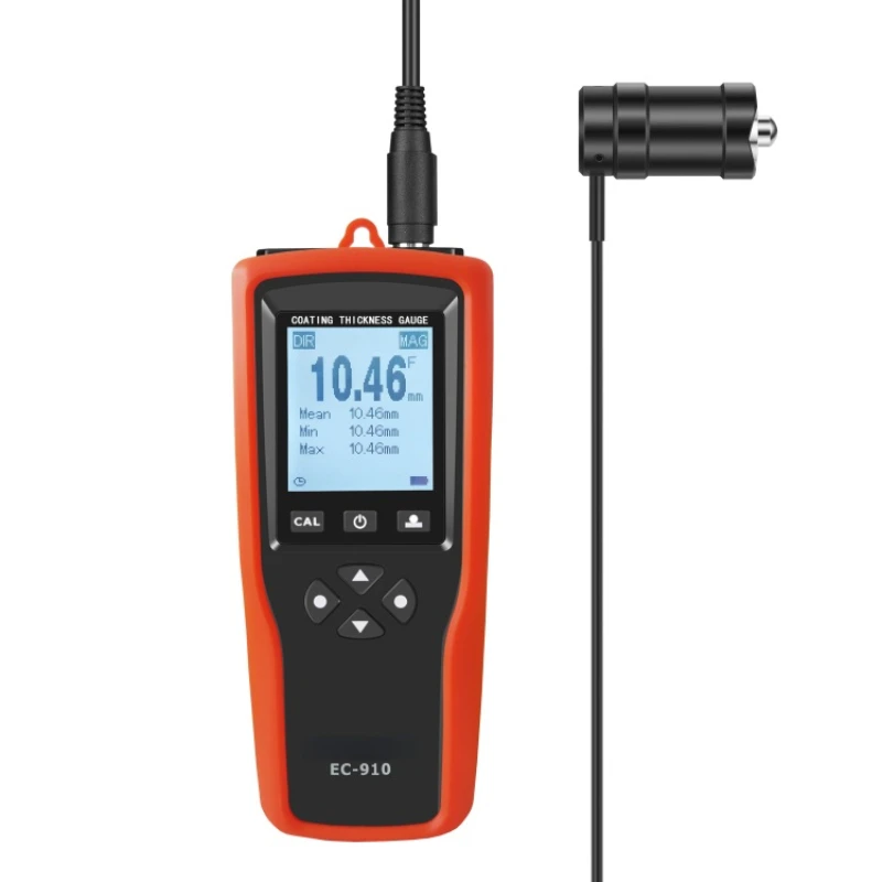 

EC-910 Wide Measurement Range Separated Probe Detector Coating Thickness Meter Gauge Paint Tester