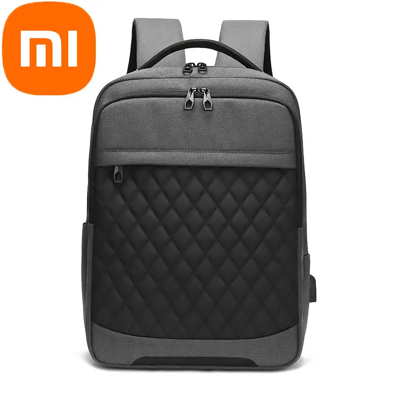 

Xiaomi Backpack New Men's Backpack Large Capacity Oxford Cloth Backpack Business Computer Backpack USB Rechargeable Backpack