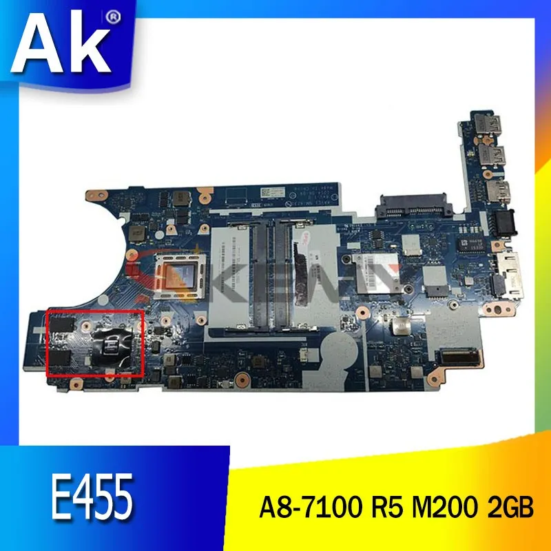 

Original for Lenovo E455 Laptop motherboard E455 A8-7100 R5 M200 2GB AAVE1 NM-A231 tested good free shipping