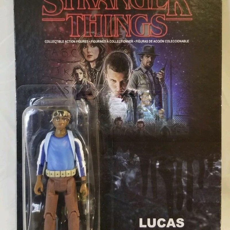 

Stranger Things Season 4 Lucas 3.75 inch action figure Netfilx figure model American TV series
