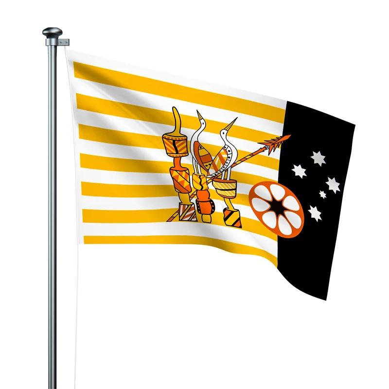 

Gaslight Gatekeep Girlboss 5 'x 3' иллианты Тиви Австралийский флаг аборигенов 150 см x 90 см