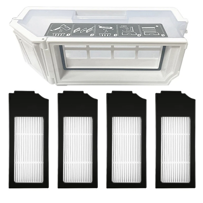 

Dust Box And Filter Replacement Accessories For Ecovacs Deebot X1 TURBO / OMNI Robot Vacuum Cleaner