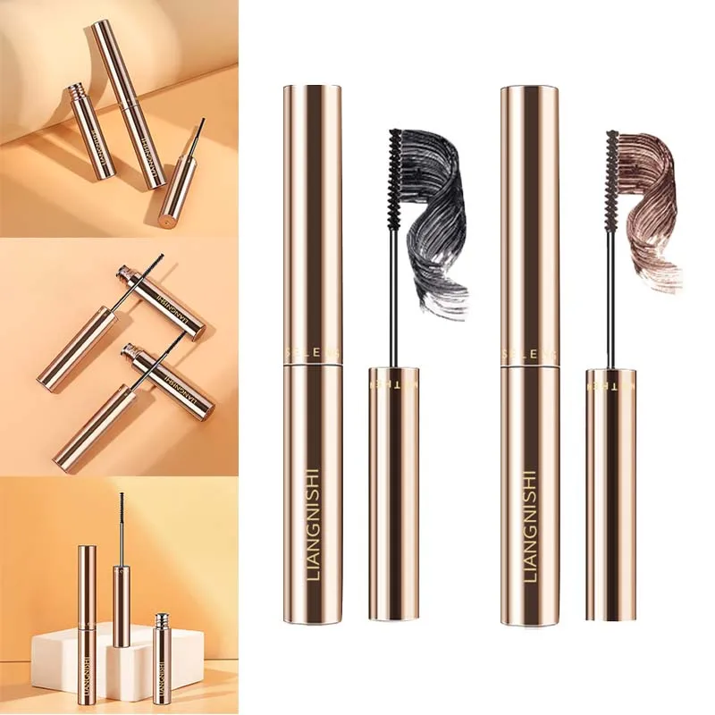 

Тушь для ресниц с эффектом завивки, густая и стойкая, стойкая, без макияжа, праймер для ресниц, без размазывания, водостойкая, тонкая тушь для...