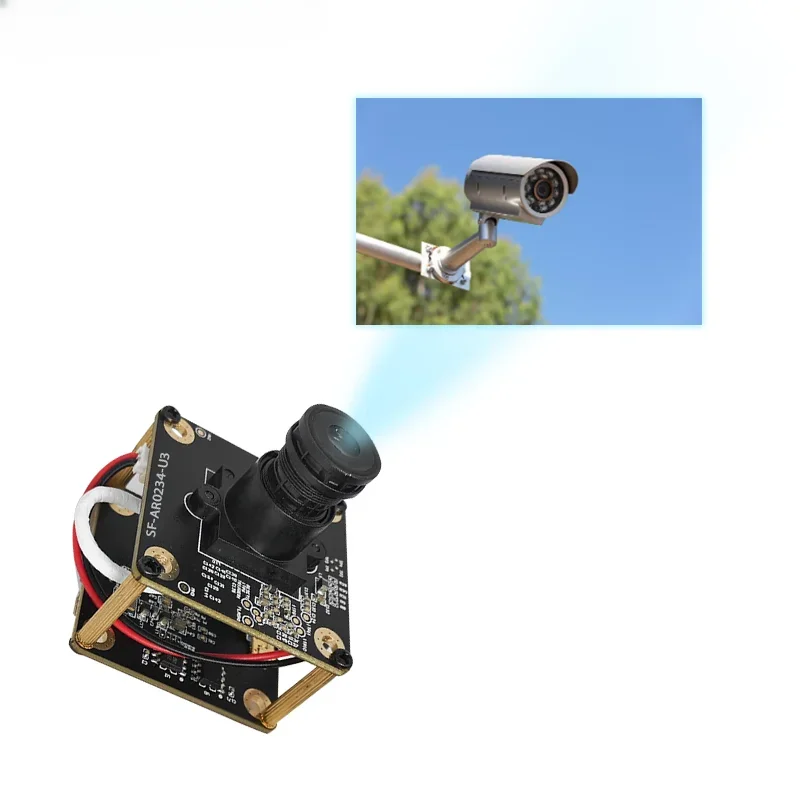 YUNYI 2MP 120fps USB3.0 PCB Глобальный затвор цифровой датчик изображения AR0234 CMOS модуль