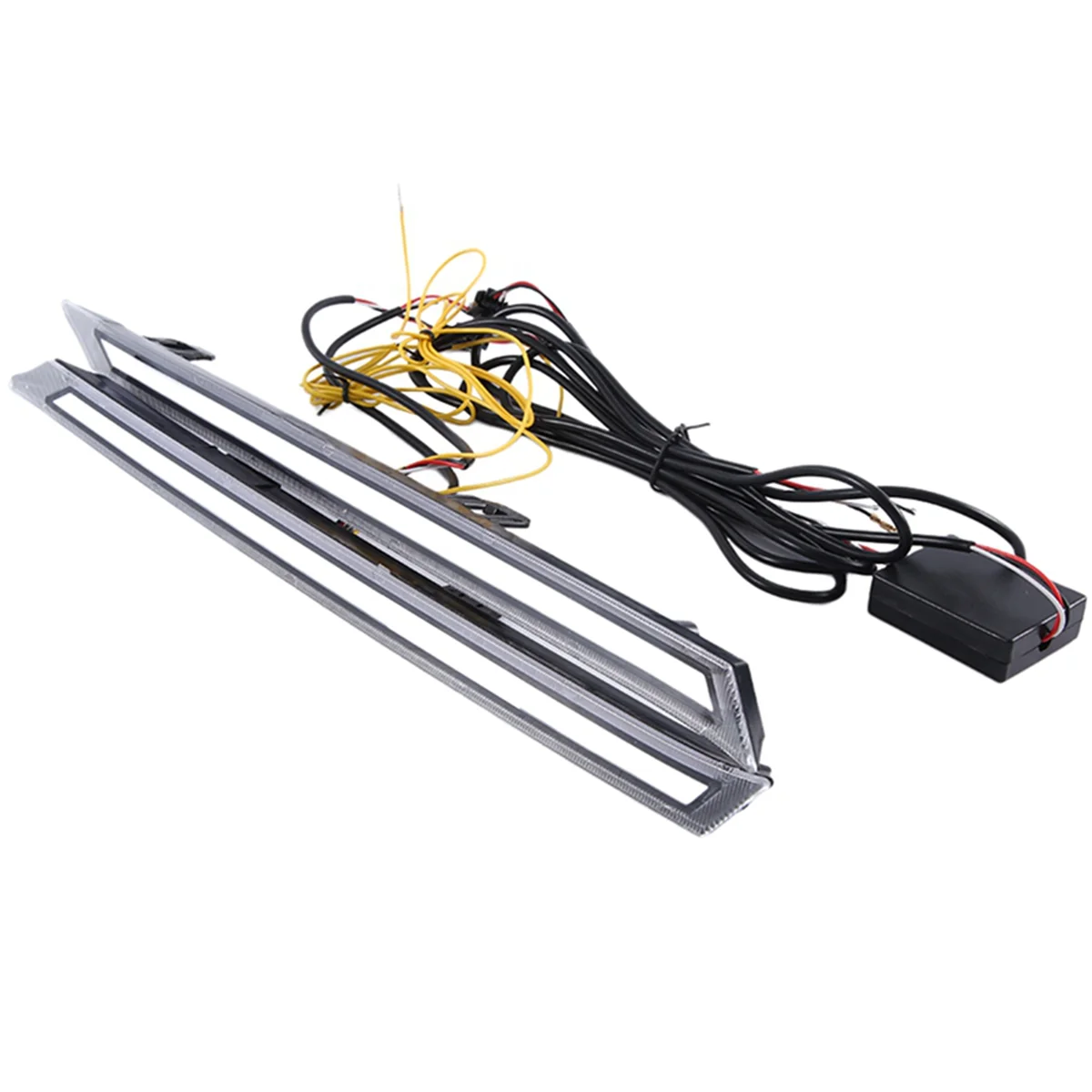 Двухцветные дневные ходовые огни Φ Streamer сигнал поворота для Toyota RAV4