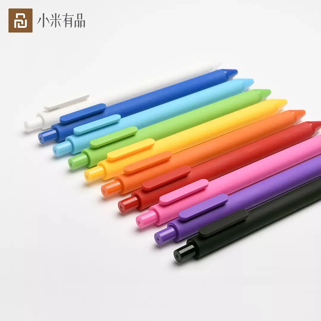 Оригинальная цветная ручка Xiaomi KACO для подписей 0 5 мм стержни стержневая