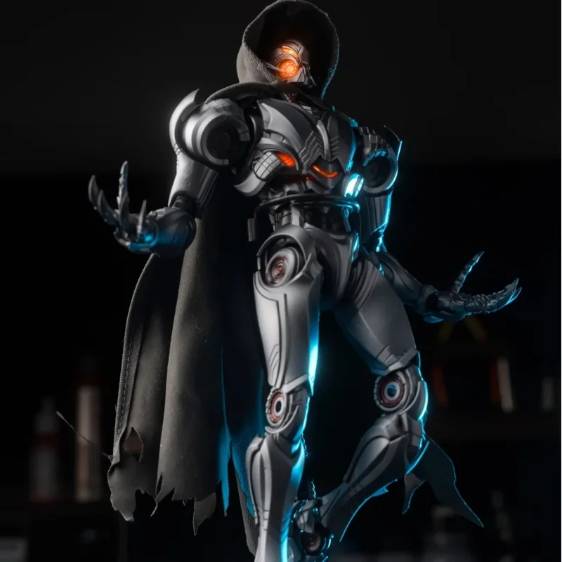 Фото Новая коллекционная фигурка BLOKEES Legend Edition Ultron Marvel Rivals Series, ультра-подвижная модель для сборки, игрушка-подарок. №2