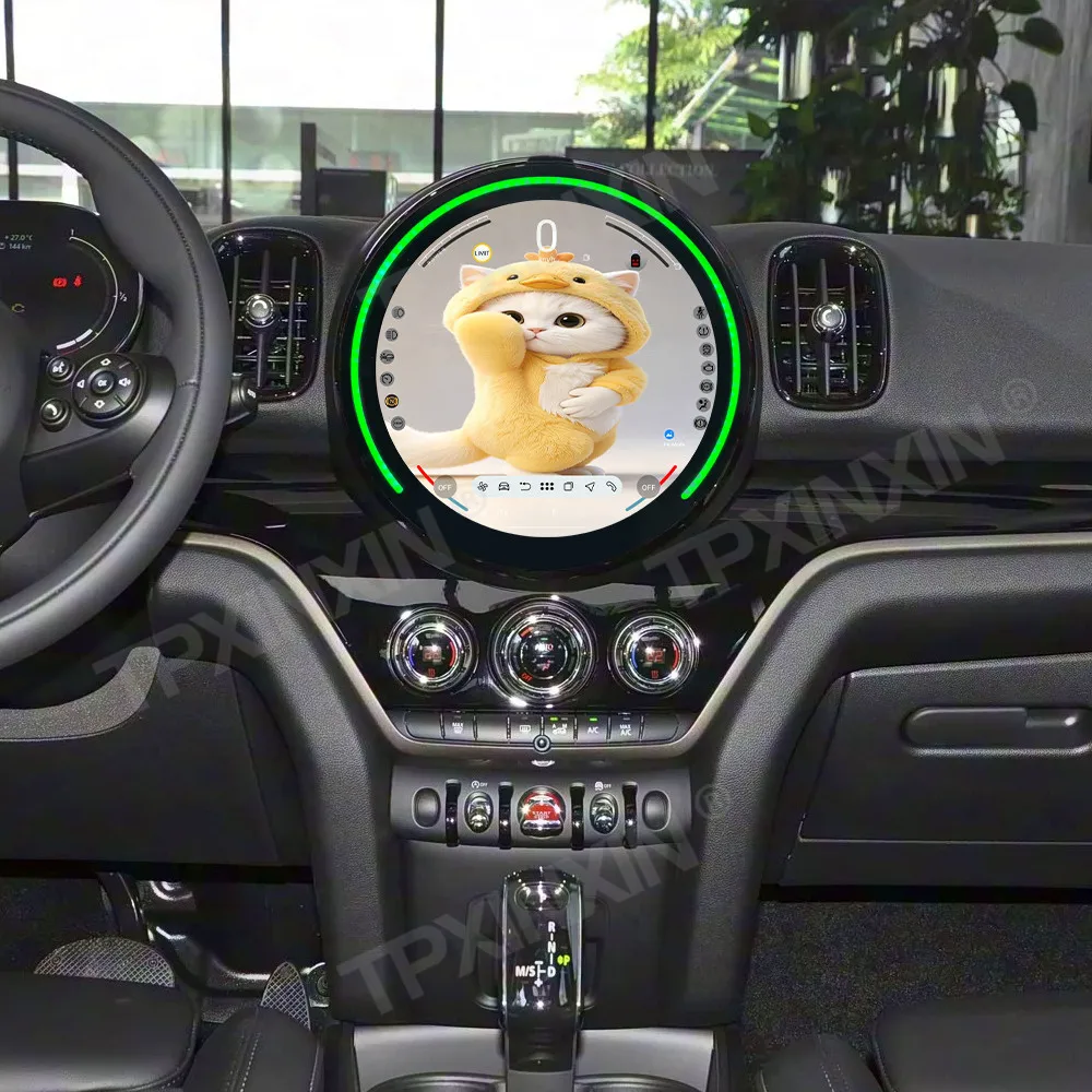 Фото Для MINI Countryman F60 2017-2025: Автомагнитола Android с GPS-навигацией, Carplay, видеорегистратором, 11.9-дюймовым экраном и процессором Qualcomm DSP №5