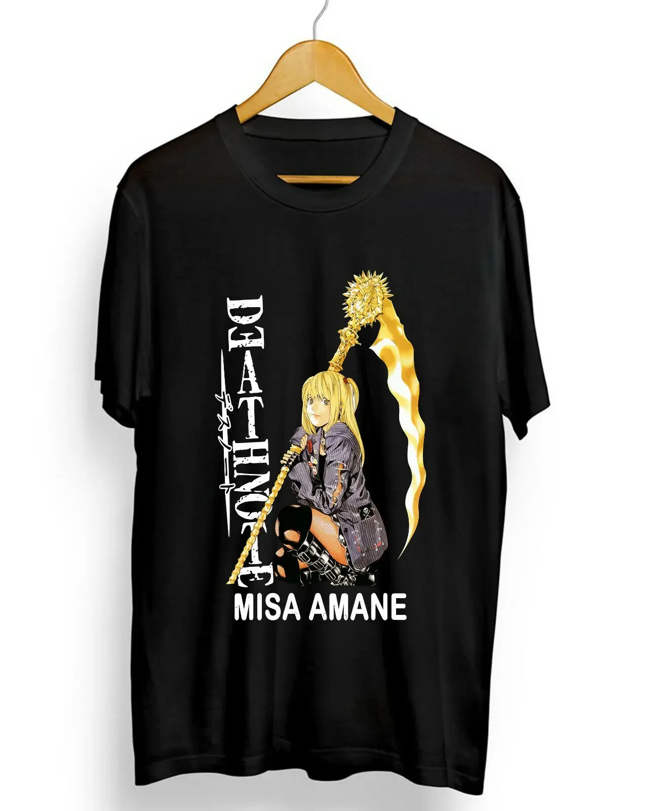 Рубашка Misa Amane Death Note L новая рубашка с графическим аниме размером от S до 5XL 2022