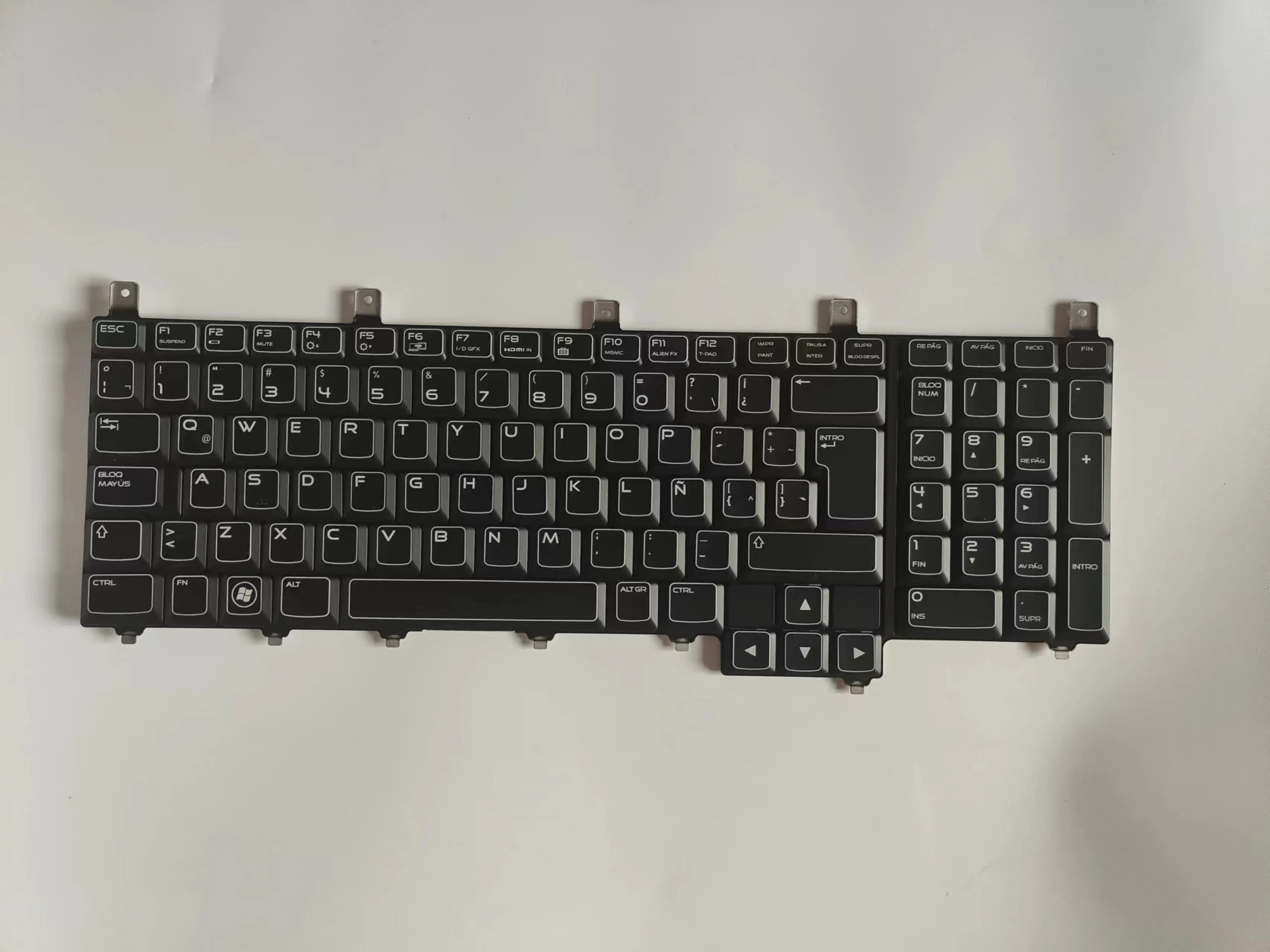 Новые оригинальные запчасти для ноутбуков клавиатура RGB Dell Alienware M17XR3 R4 M18XR1 M18XR2 с