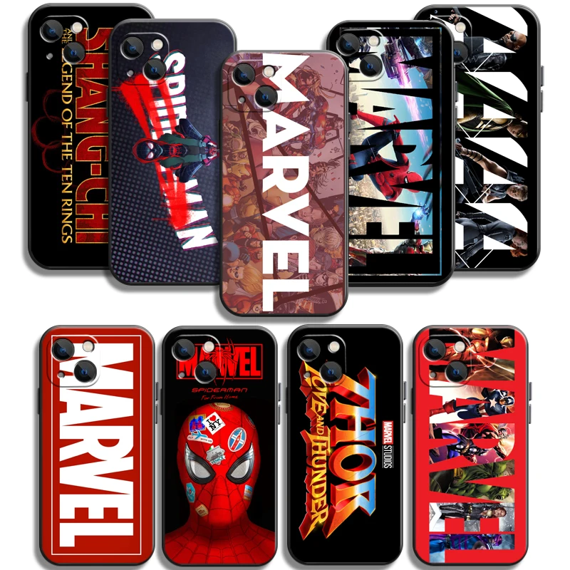 

Marvel Avengers Phone Cases For iPhone 11 12 Pro MAX 6S 7 8 Plus XS MAX 12 13 Mini X XR SE 2020 Carcasa Back Cover Funda
