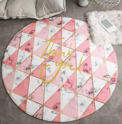 Круглый ковер детский прикроватный подвесная корзина подвесные коврики для