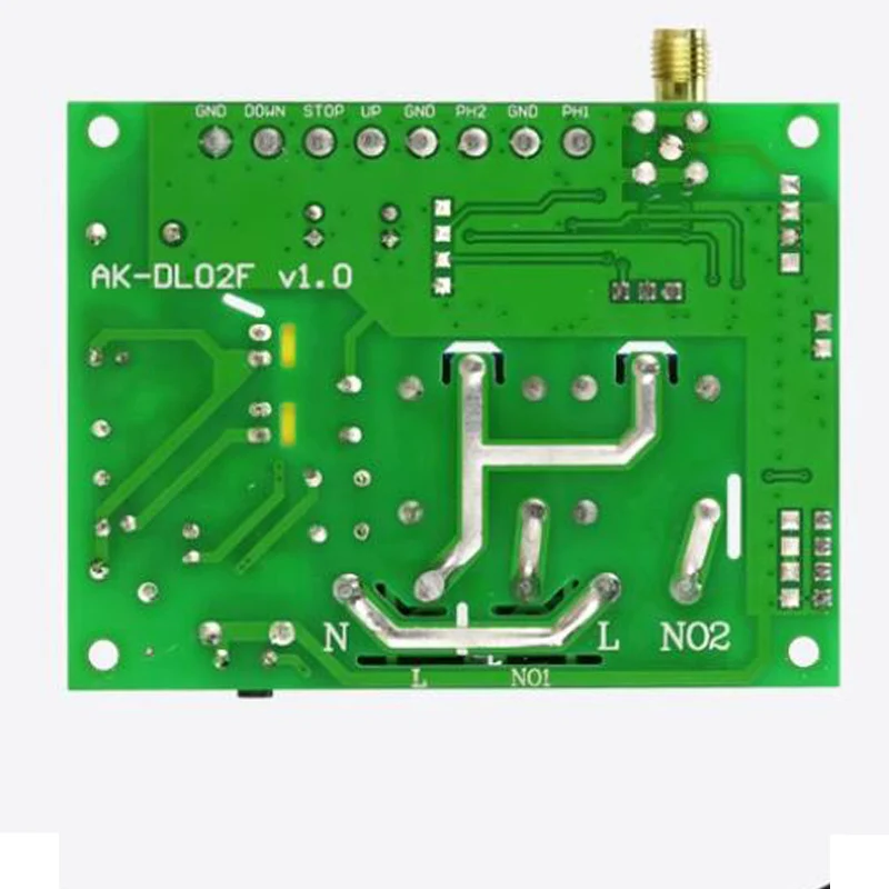 433 МГц DC 12 В 24 36 2CH радиочастотный пульт дистанционного управления беспроводной