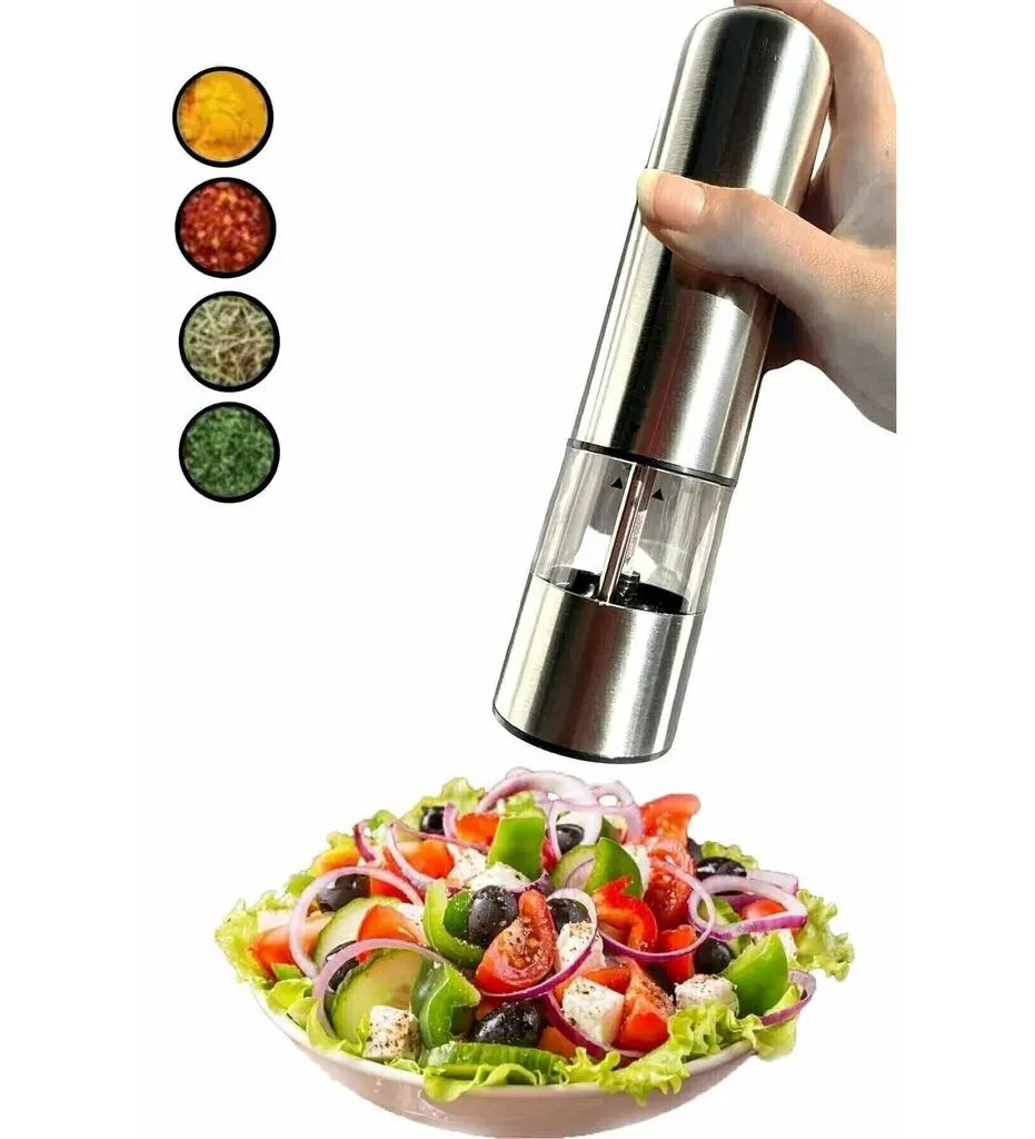 

Battery-powered Lighted Spice Grinder