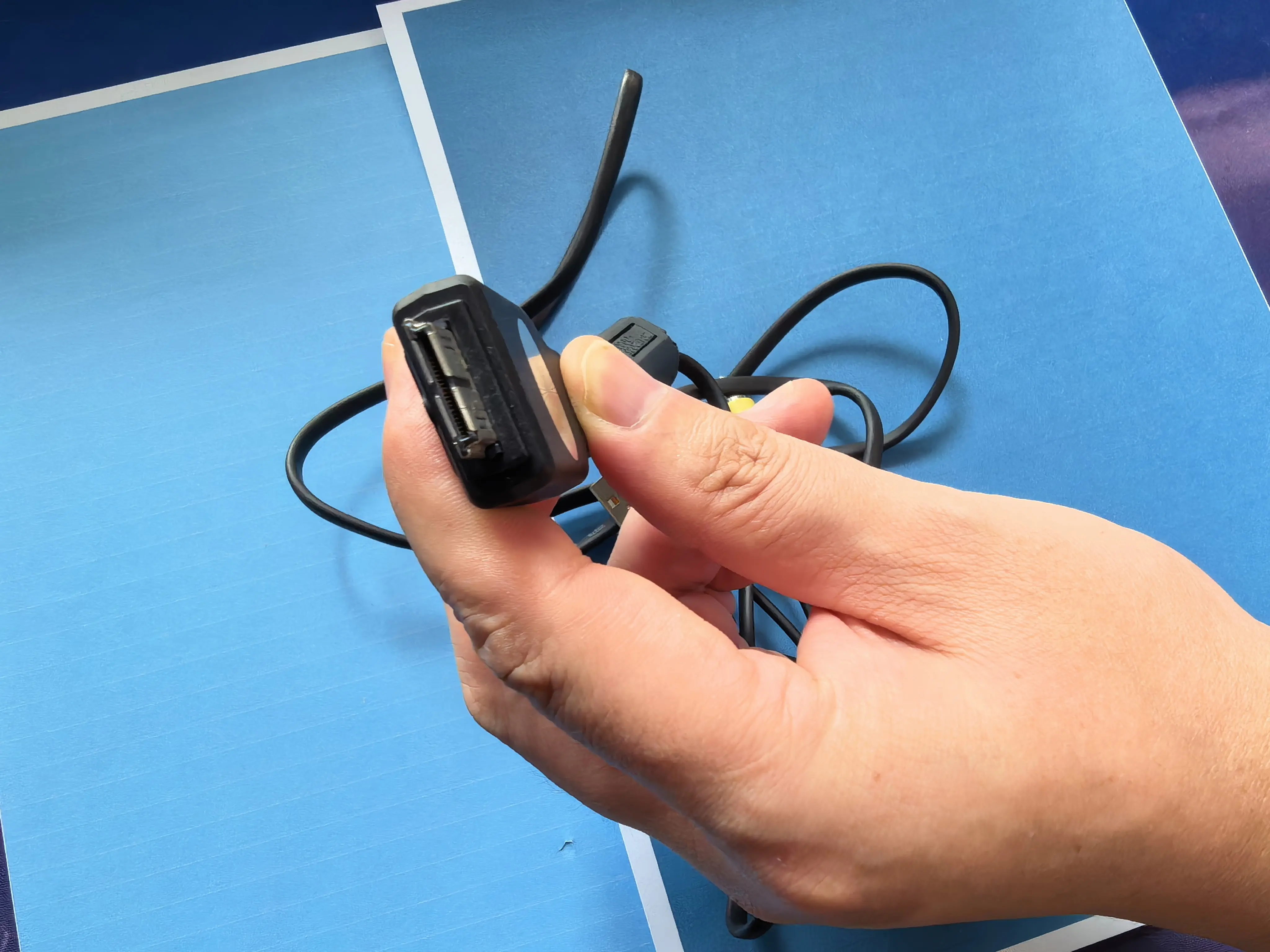 Фото Кабель VMC‑MD2 USB 2.0 Data AV RCA для камер Sony CyberShot DSC‑W210 W215 W220 W230 W290 HX5 HX5C, кабель видеовыхода. №2