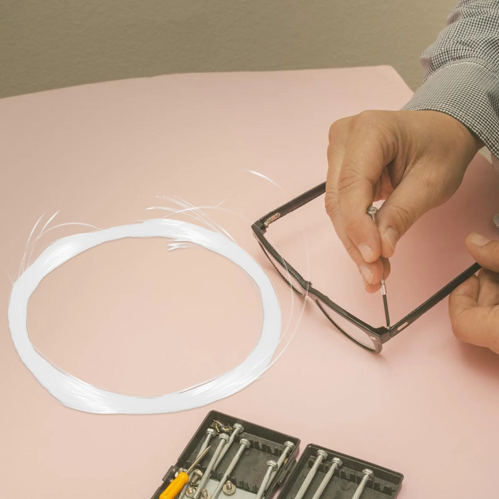 Инструменты для очков аксессуары на косточках ремонт ниток фиксация лески