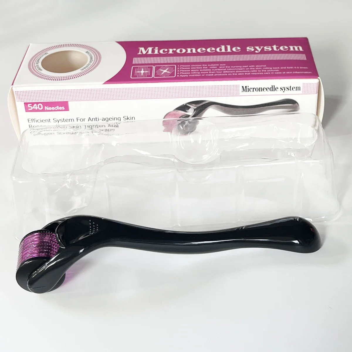 Derma Roller Микроигла для кожи лица тела ухода за лицом роста волос бороды удаления