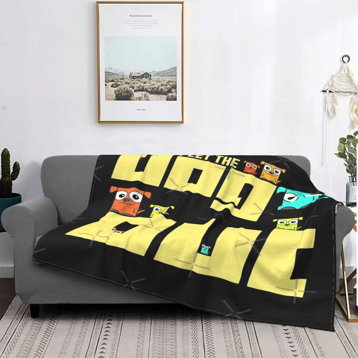 Manta de cama a cuadros de Anime, manta Thermal de felpa, ponderada
