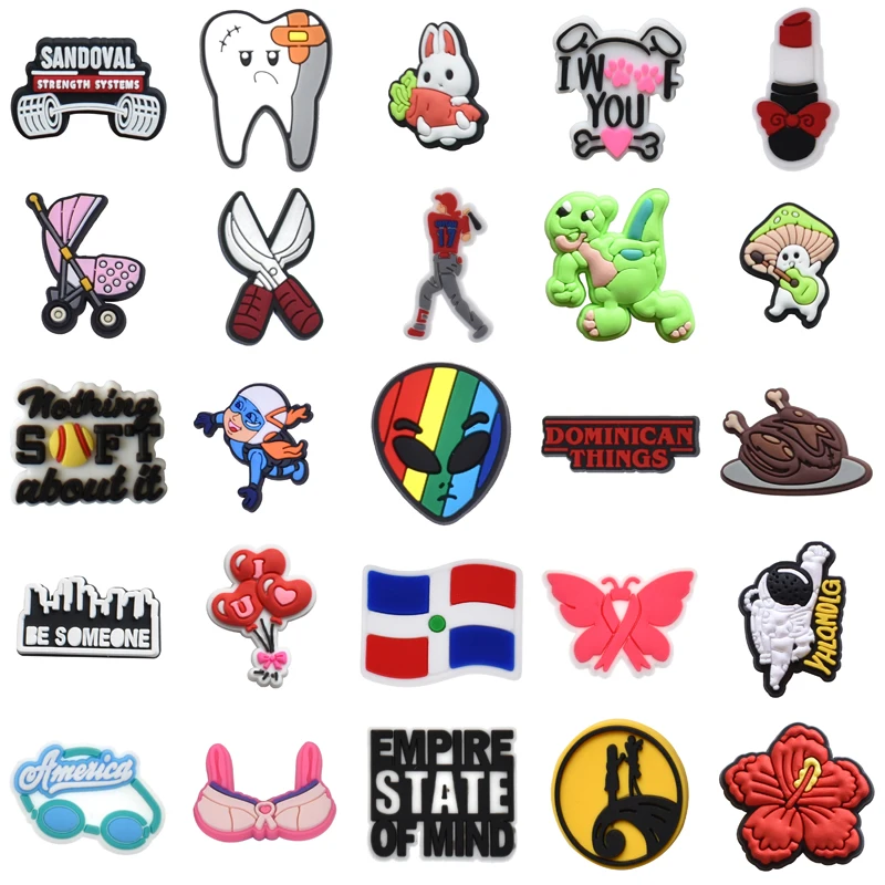 

Shoes Accessories Girl Decorations for Crocs Men Shoe Charms Kids Set Jeans Para Pins Packs Wholesale Bulk Women Charm Boy Gifts