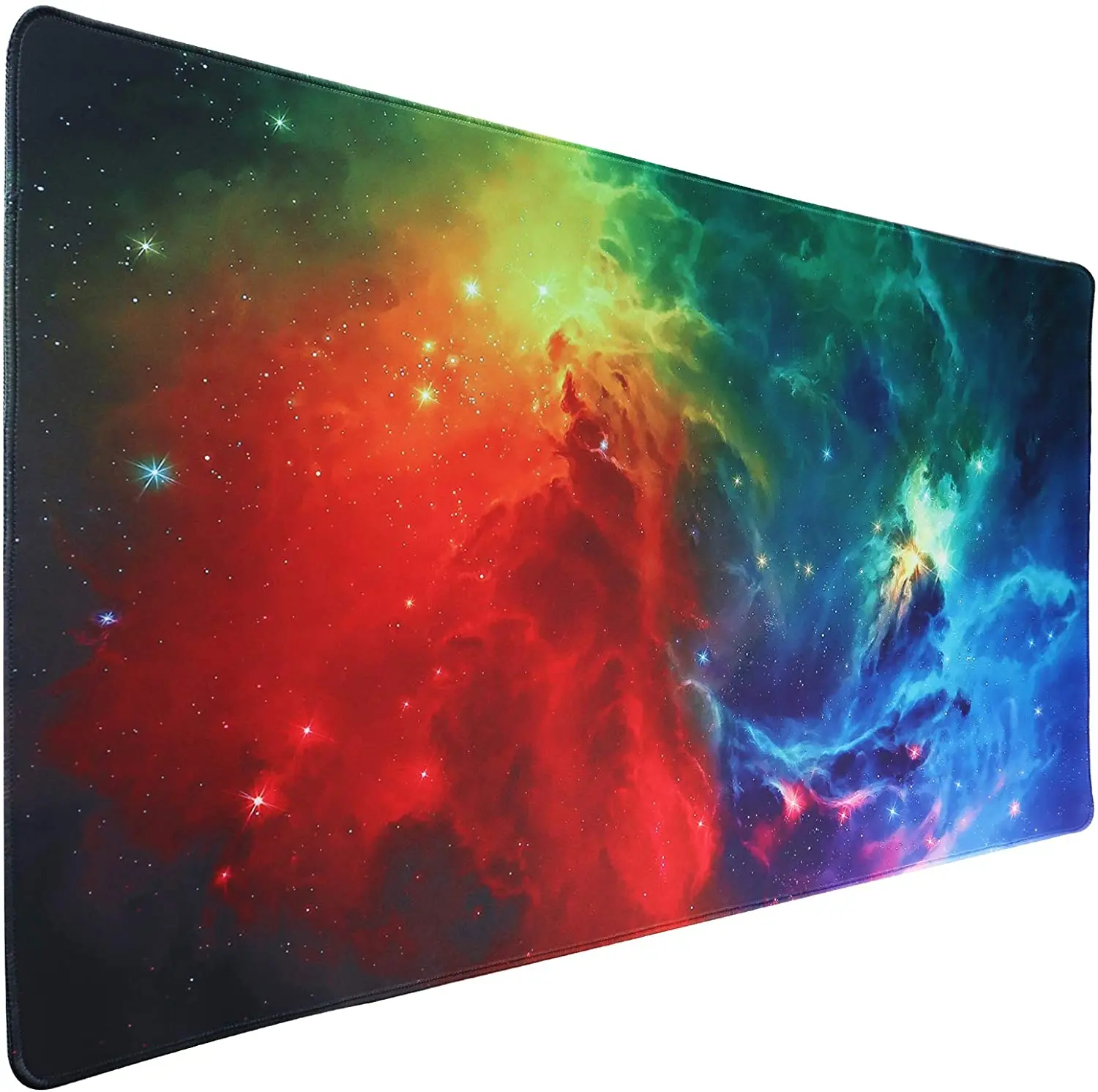 

N/A Gaming Mouse Pad,Extended Mouse Pad, XXL Large Big Computer Keyboard Mouse Mat Desk Pad with Non-Slip Base and Stitched Edge
