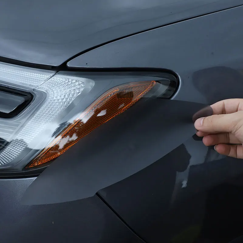 

For Honda Pilot 2015-22 PVC Black Car Headlight Tail Light Brake Light Turn Signal Protective Film Trim Sticker Car Accessories