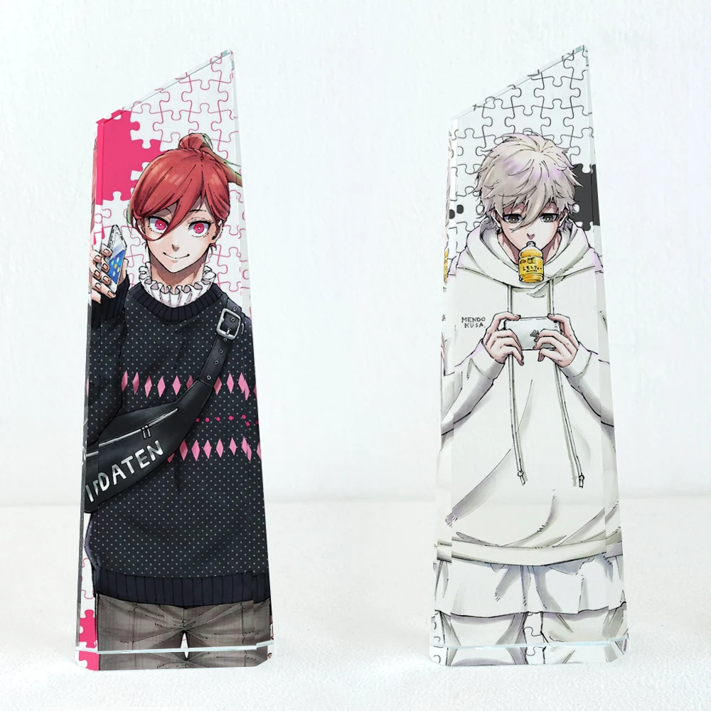 Аниме Синий замок Barou Shouei Shidou Ryuusei Kunigami Rensuke Косплей Хрустальная подставка Колонка