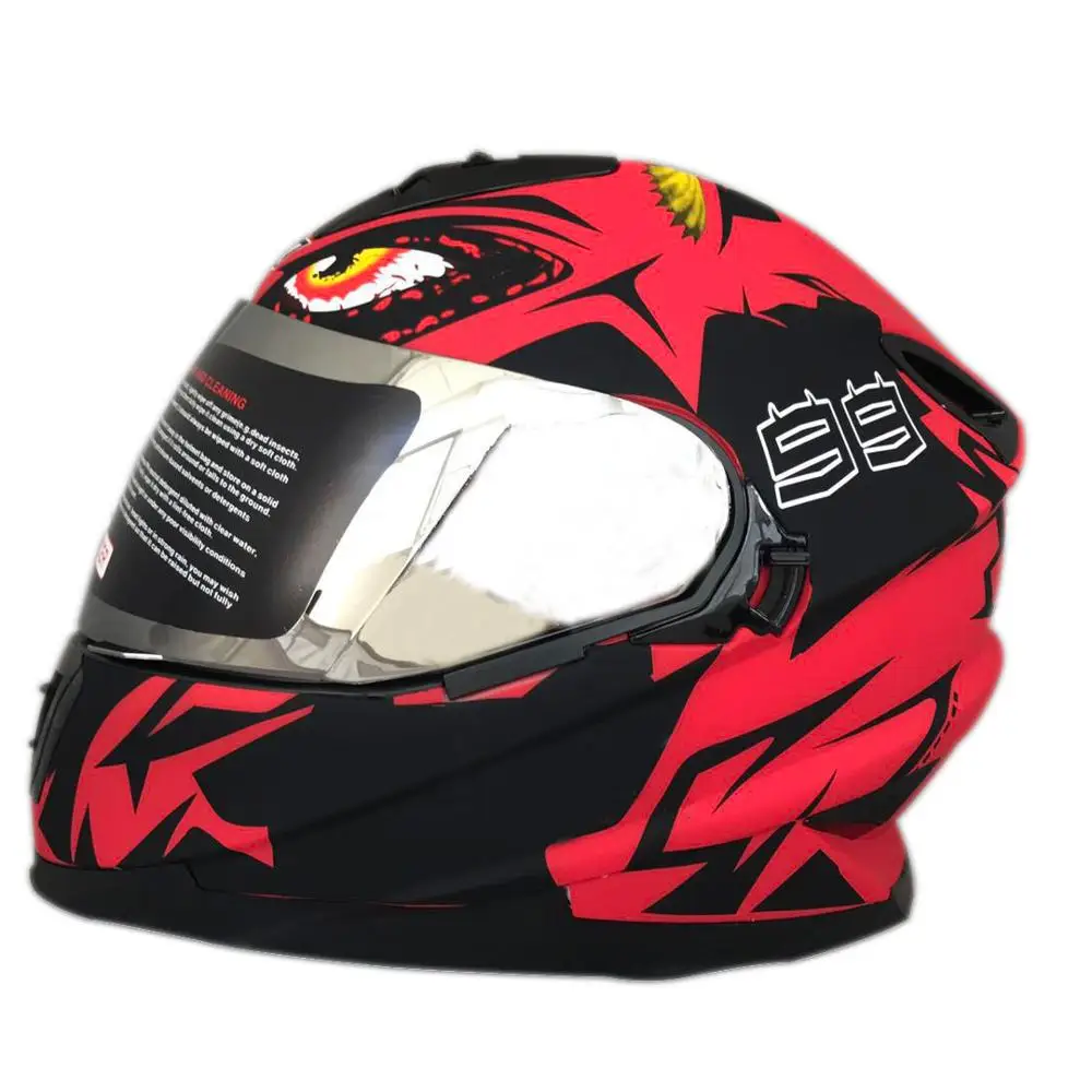 2019 Colorful New Design full face Professional cheap price face motocross motorcycle helmet