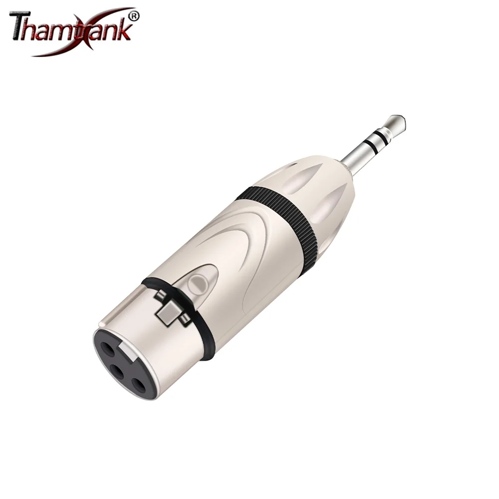 1pc 3Pins XLR to 1/8, Ancable XLR Female Jack to 3.5mm Stere
