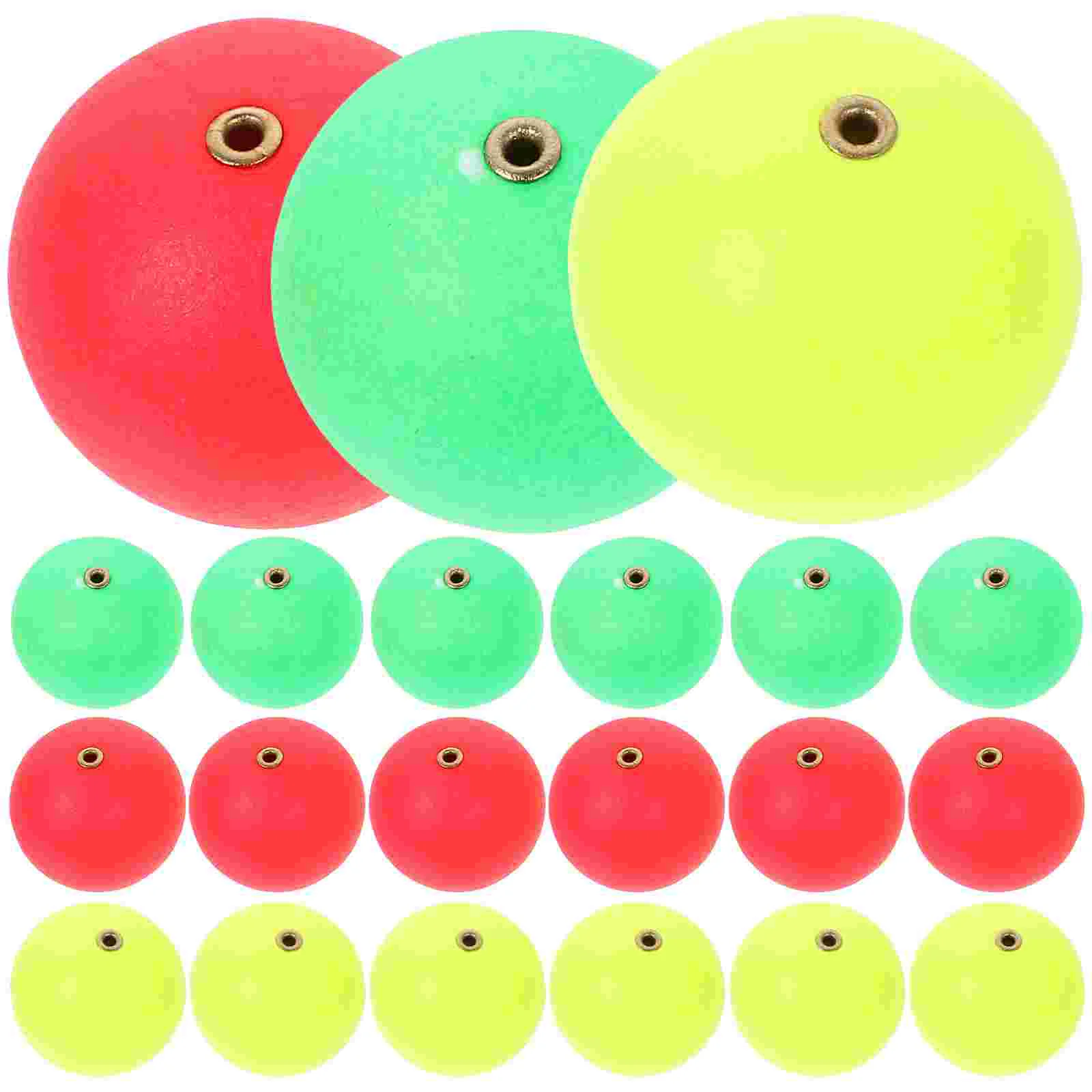 30 шт. поплавок для рыбалки пенопластовый индикатор шар поплавки сома помпон