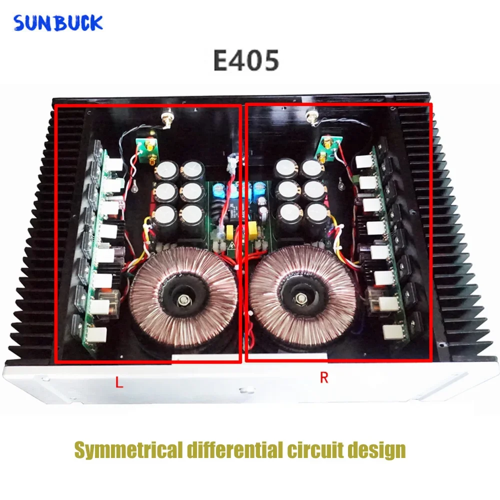 Симиметрический дифференциальный эталонный усилитель мощности Sunbuck FET Accuphase E405 250