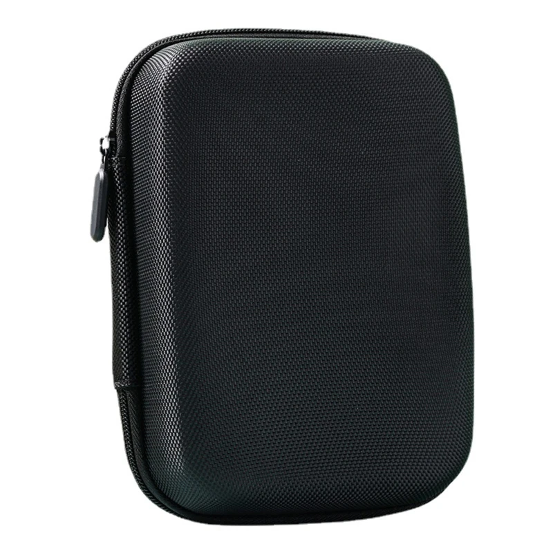 

EVA Hard Square Heaphone Bag with Inner Mesh Pocket Carry Pouch with Inner Mesh Pocket for Electronic Accessory