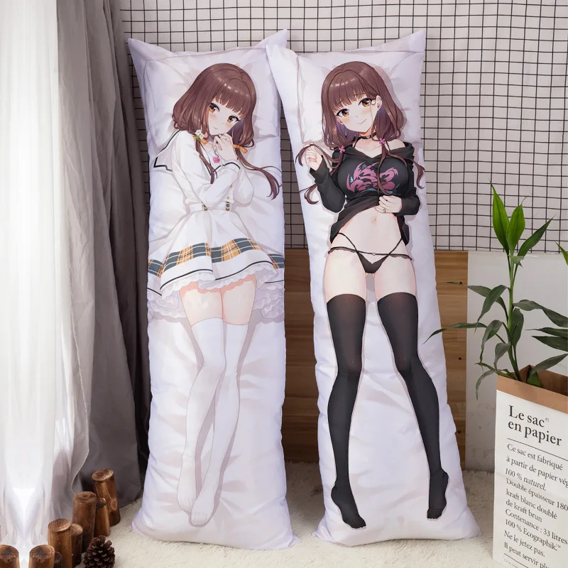 

Аниме Kaguya-sama: Love Is War Dakimakura Iino Miko Косплей обнимающая подушка для тела чехол 3D 2-сторонняя подушка для сексуальной Девушки чехол s подарок