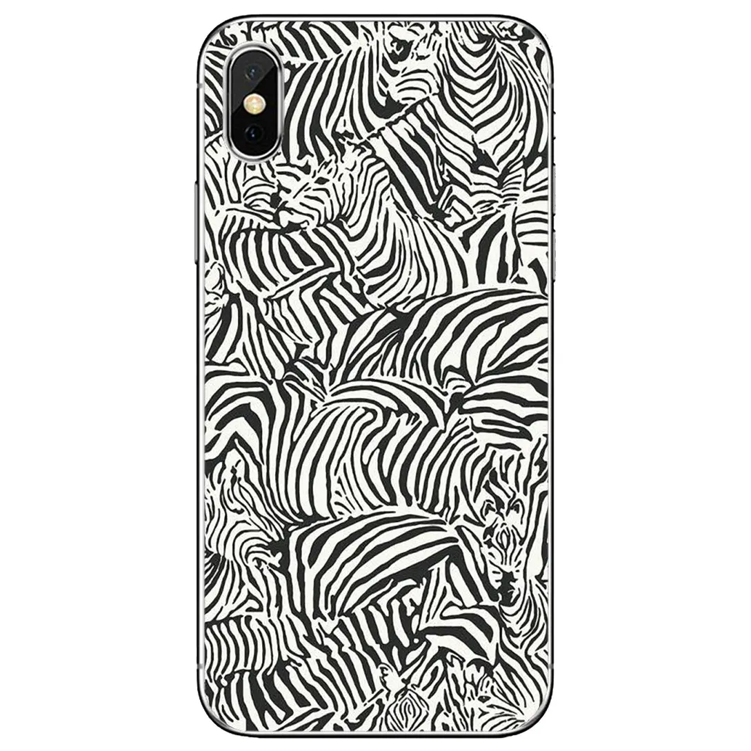 Мягкий кожаный чехол Pastel Teal Tiger neon Zebra Hybrid для Samsung A10 a12 a20e a21s A30 a31 A40 a41 A50 A51 A60 A70 a71 a72