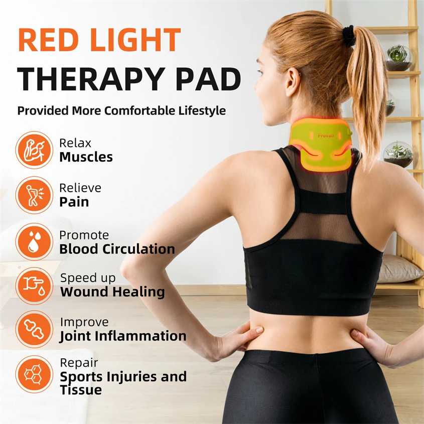 Обогреватель для шеи красная фототерапия небольшой красный фототерапевтический