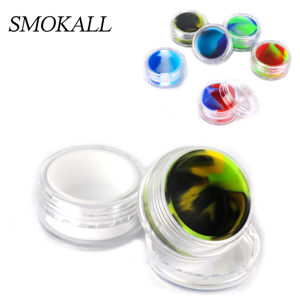 2 шт. 5 мл силиконовый контейнер для масла |