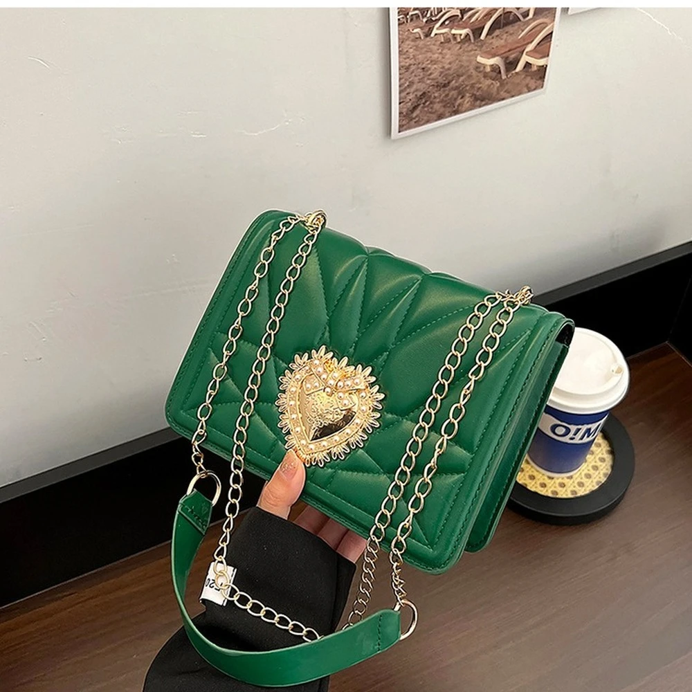 

Women houlder Fahion mall quare Lady Female Crobody Pure Clutch Luxury Deigner lady cute side pure bag